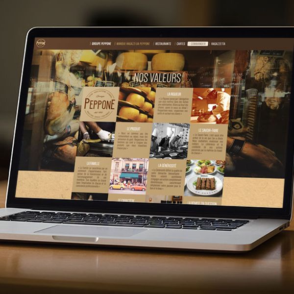 Communication marque employeur - Home page site